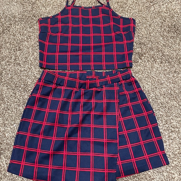 Dresses & Skirts - Crop top and skort set